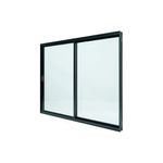 Janela-de-Correr-2-Folhas-sem-Grade-Aluminio-Preto-100x120cm