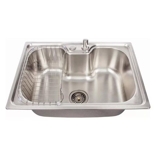 Cuba de Sobrepor Retangular 60x42cm Aço Inox Gourmet Deckcasa