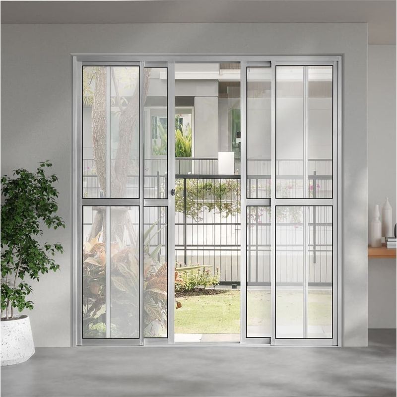 Porta-Balcao-4-Folhas-Vidro-Liso-Aluminio-Brilhante-210x200cm