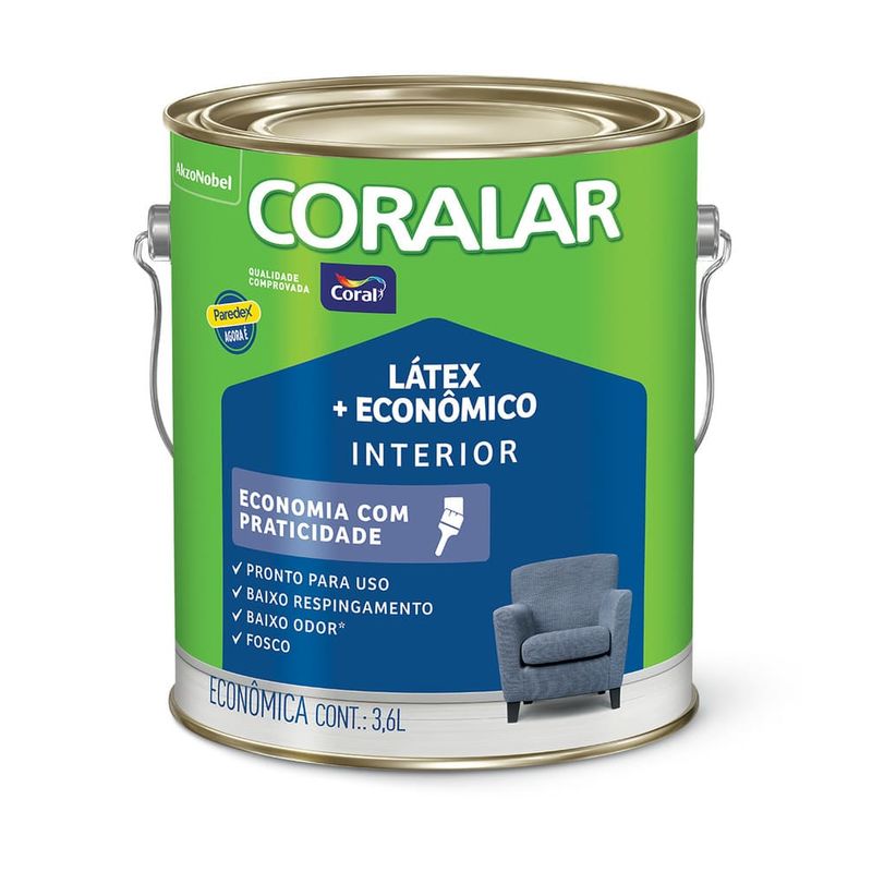 Tinta-Economica-Latex-Fosco---Economico-Branco-36L-Coralar