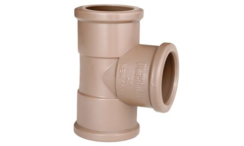Te Soldável PVC 25mm Plastilit