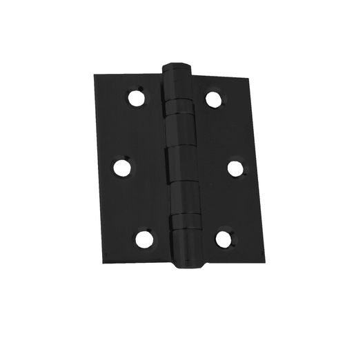 Dobradiça com Rolamento 3x2.1/2" Até 36Kg Inox Preto 03 Peças