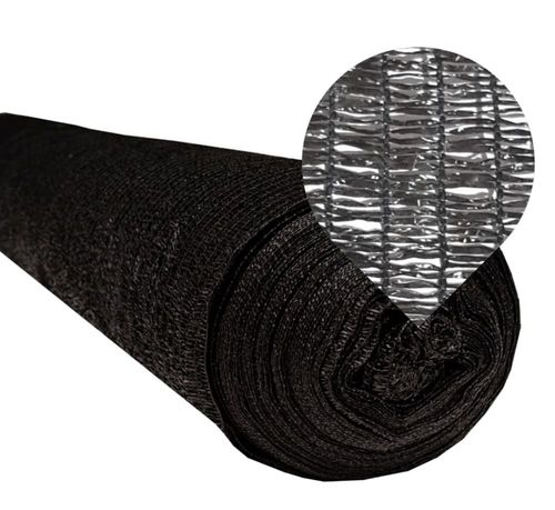 Tela de Sombreamento Rafia 70 Preto 1,5x1 Metro Linear Vptex