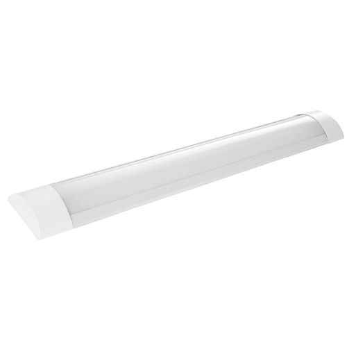 Luminária Led Elegance Fit Branca Sobrepor 36W 100cm Luz Amarela