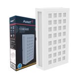 Arandela-de-Led-Cobogo-Quadros-Branca-IP65-12w-Luz-Amarela-720-lumens
