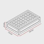Arandela-de-Led-Cobogo-Quadros-Branca-IP65-12w-Luz-Amarela-720-lumens
