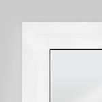 Porta-de-Correr-2-Folhas-Vidro-Liso-Aluminio-Branco-210x160cm