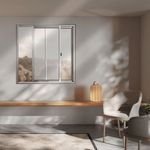Janela-de-Correr-2-Folhas-sem-Grade-Aluminio-Brilhante-100x100cm