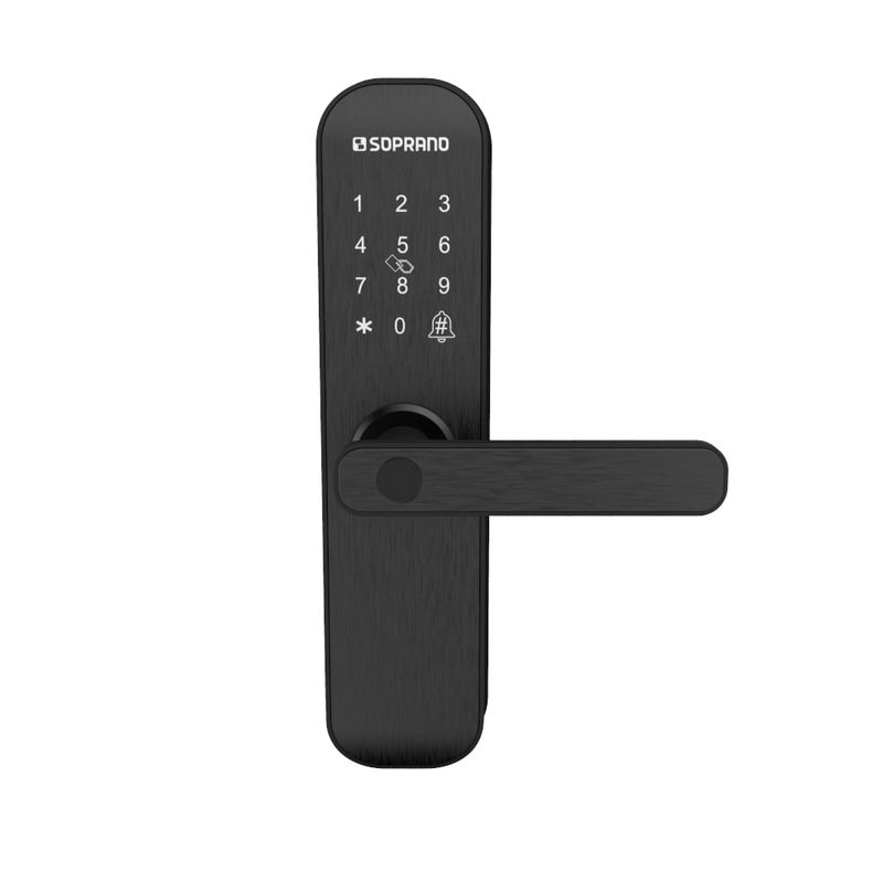 Fechadura-Digital-de-Embutir-com-Biometria-e-Wifi-FEB505-Preto