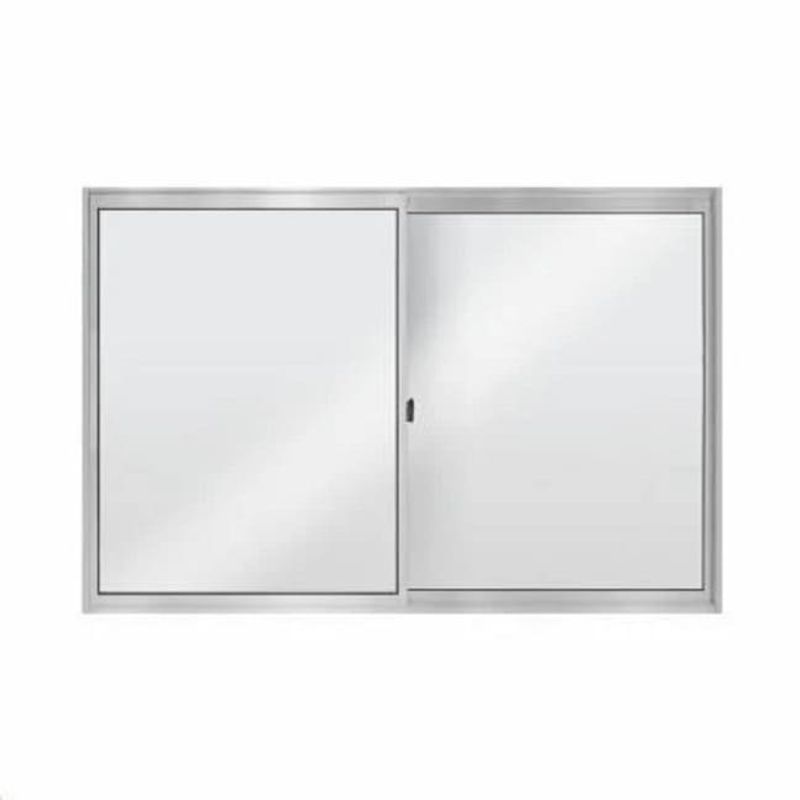 Janela-de-Correr-2-folhas-sem-Grade-Aluminio-Brilhante-100x120cm