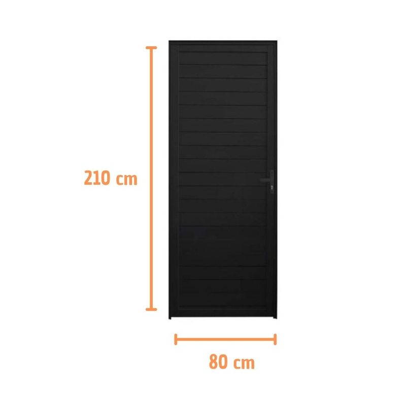 Porta-Lambril-sem-Puxador-Aluminio-Preto-Esquerdo-210x80cm