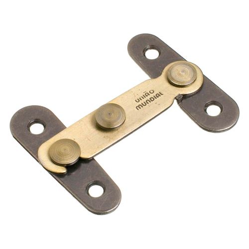 Fecho Chato para Janela de Correr Aço Latonado Oxidado