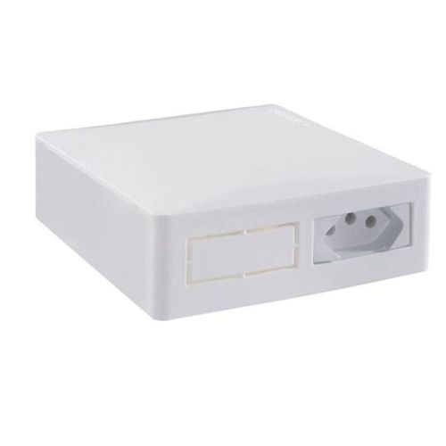 Quadro de Proteção Sobrepor Airstop IP40 p/ 1 Disjuntor e Tomada 20A