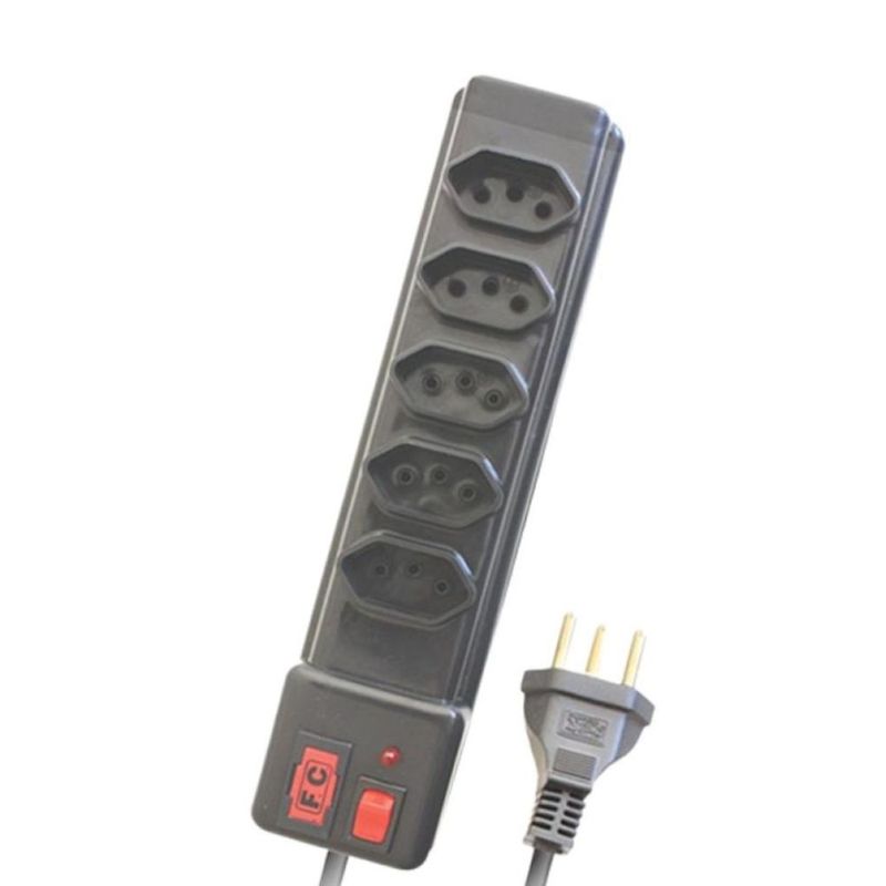 Filtro-de-Linha-com-5-Tomadas-10-Amperes-cabo-com-80cm-Preto