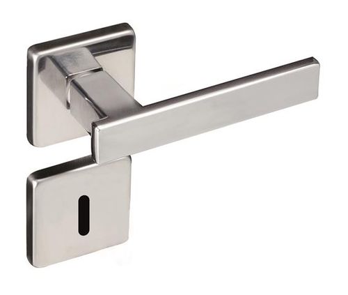 Fechadura Interna Roseta Quadrada Concept 408 40mm Cromada