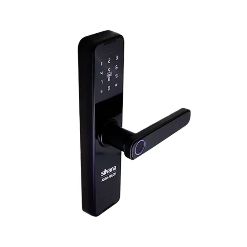 Fechadura-Digital-de-Embutir-com-Biometria-SDD300-Preto