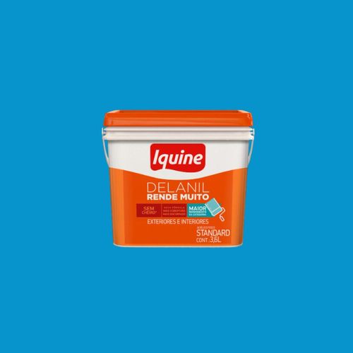 Tinta Standard Acrílica Fosco Delanil Boi  Caprichoso 3,6L Iquine