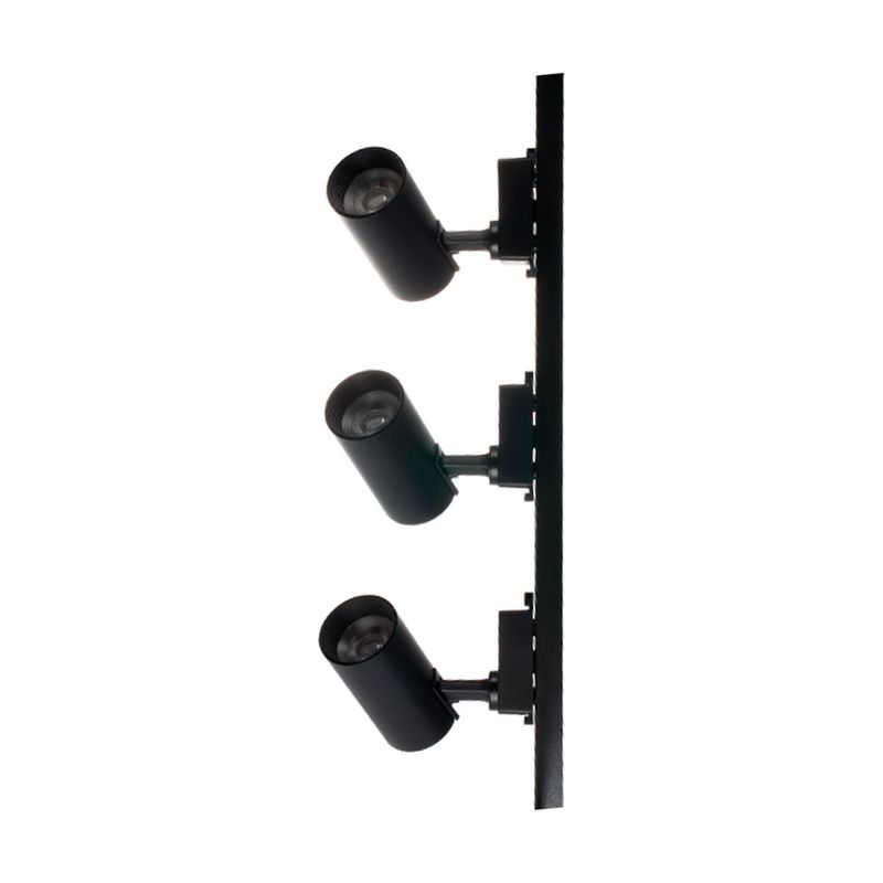 Kit-Trilho-Authentic-Preto-com-3-Spots-LED-12W-960-Lumens-Luz-Branca