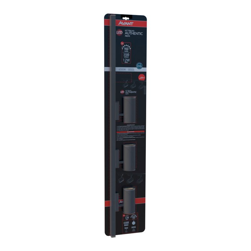 Kit-Trilho-Authentic-Preto-com-3-Spots-LED-12W-960-Lumens-Luz-Branca
