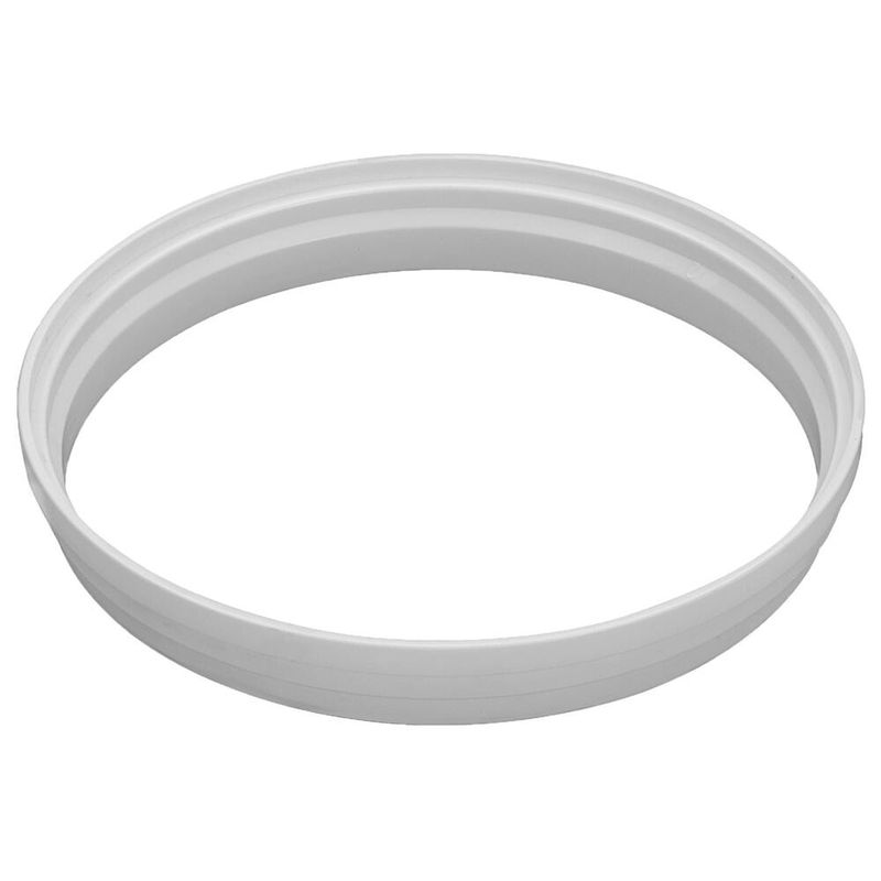 Porta-Grelha-Redondo-para-Grelha-Redonda-PVC-Branco-DN150-Krona