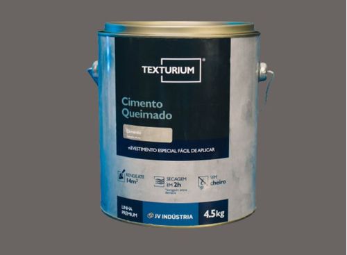 Efeito Cimento Queimado Cimento 4,5Kg Texturium