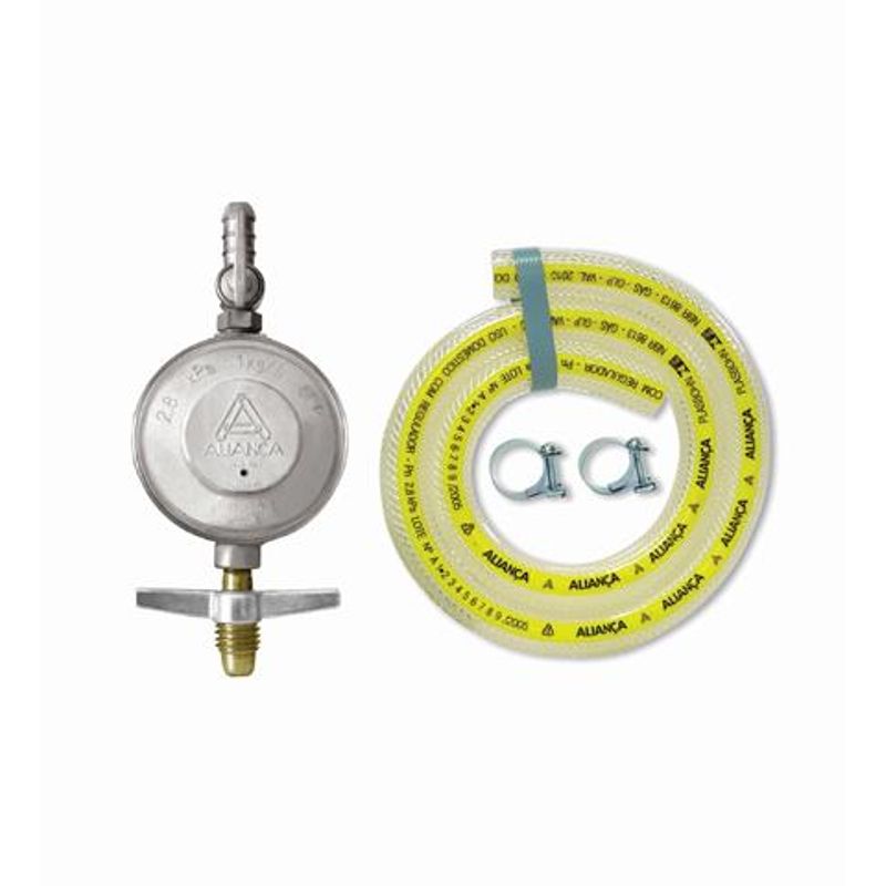 Regulador-Gas-Domestico-1kg-h-3-8--BM-com-Mangueira-125m-Alianca