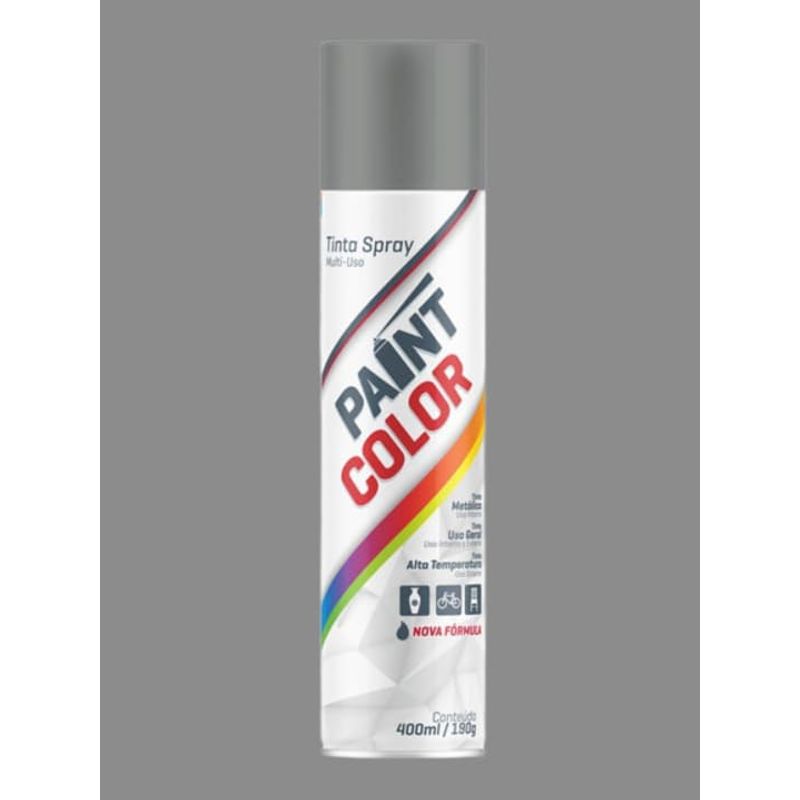Tinta-Spray-Metalica-Prata-400ml-Paintcolor
