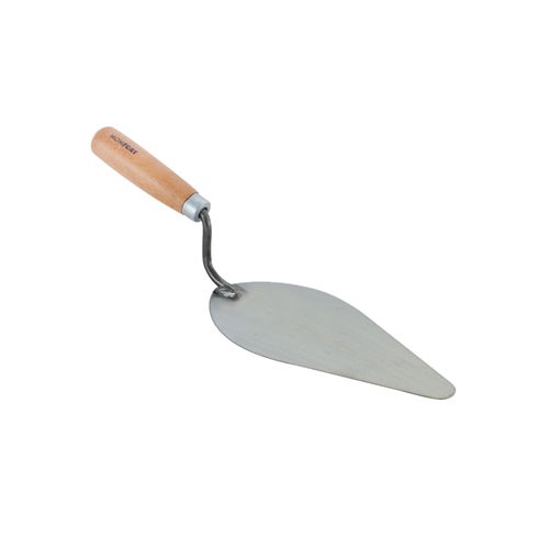 Colher de Pedreiro 10" Redonda Cabo Madeira Momfort