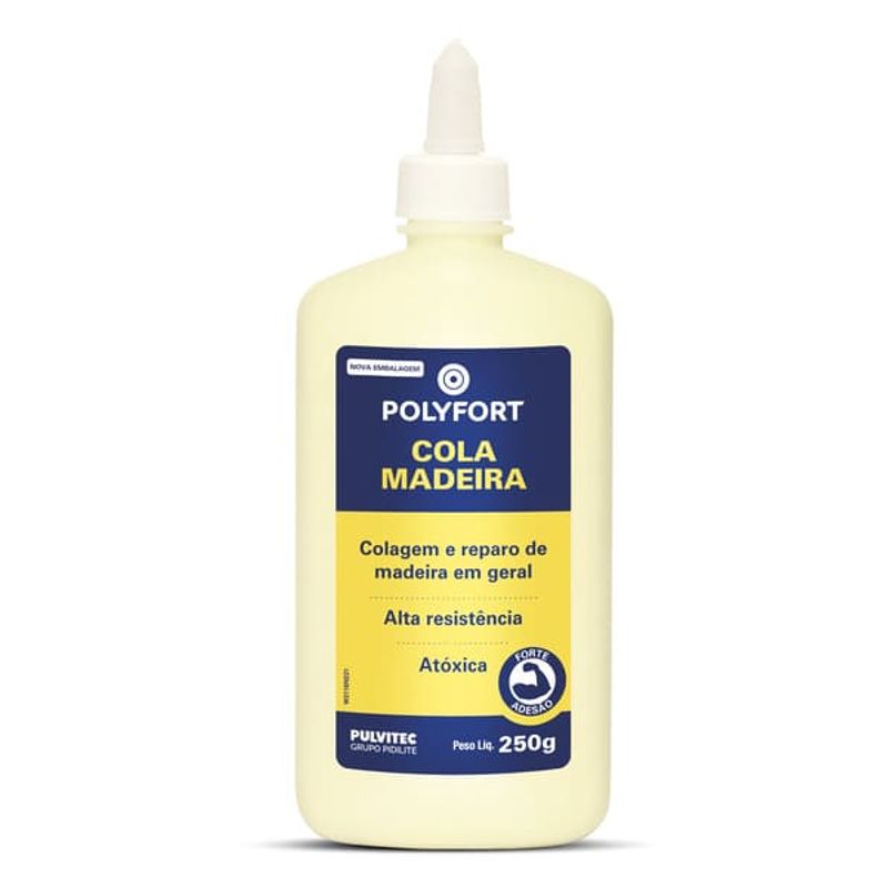 Cola-de-Madeira-Polyfort-Amarelo-250g-Pulvitec