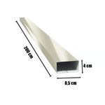 Condutor-Retangular-Aco-Corte-28-Galvalume-Branco-2m-Calhaforte