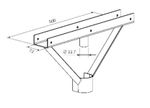 Cruzeta-para-Montagem-de-Vigas-Aco-Galvanizado-35x50cm-FM-do-Brasil
