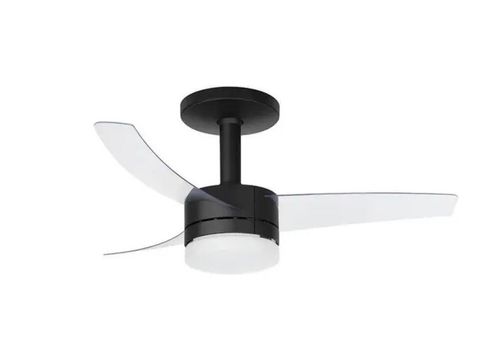 Ventilador de Teto Ultimate Preto 2 Lâmpadas Controle Remoto 127V