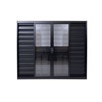 Veneziana-6-Folhas-com-Grade-Aluminio-Preto-100x150cm