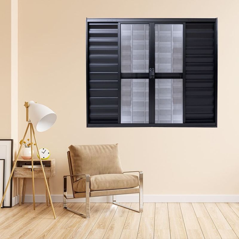 Veneziana-6-Folhas-com-Grade-Aluminio-Preto-100x150cm