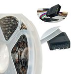 Fita-de-LED-Smart-com-5-Metros-8W-m-IP65-com-Controle-Remoto-RGB-5V