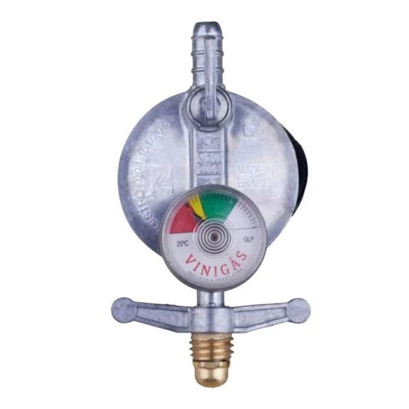 Regulador-Gas-Domestico-2kg-h-Excel-3-8--BM-com-Manometro-Vinigas