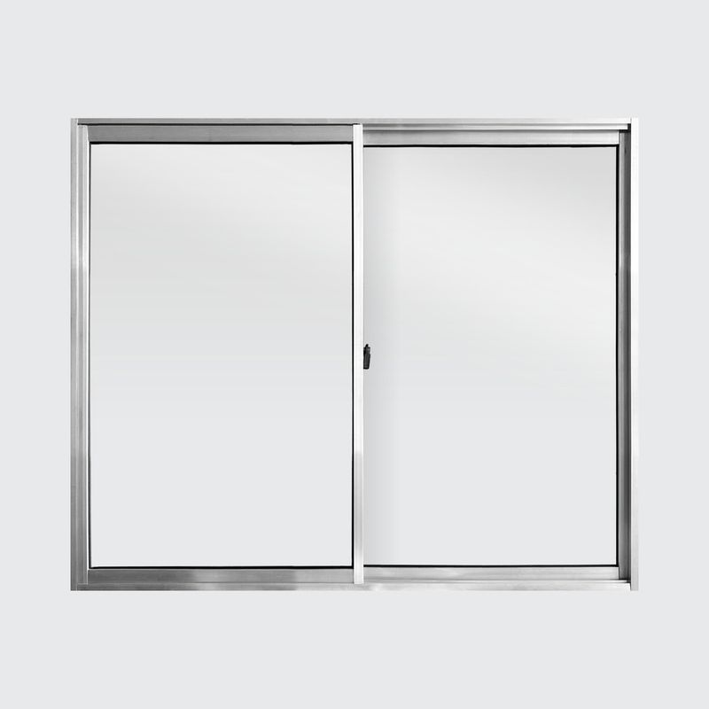 Janela-de-Correr-2-Folhas-sem-Grade-Aluminio-Brilhante-100x120cm