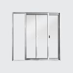 Janela-de-Correr-2-Folhas-sem-Grade-Aluminio-Brilhante-100x100cm