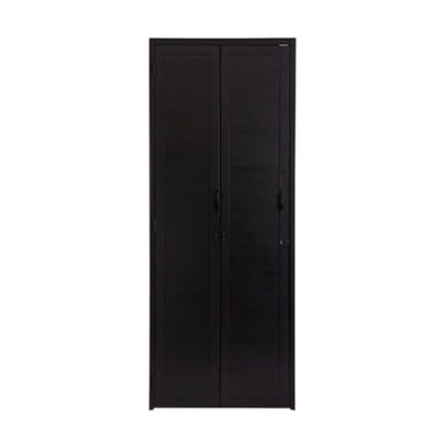 Porta Camarão Lambril com Fechadura Preto Direito 210x70cm