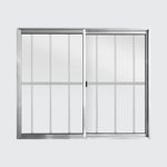 Janela-de-Correr-2-Folhas-com-Grade-Aluminio-Brilhante-100x120cm
