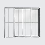 Janela-de-Correr-2-Folhas-com-Grade-Aluminio-Brilhante-100x120cm