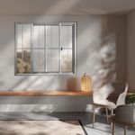 Janela-de-Correr-2-Folhas-com-Grade-Aluminio-Brilhante-100x120cm