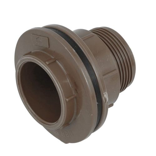 Adaptador com Flange para Caixa D'Água Soldável PVC 40mm Plastilit