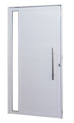 Porta-Pivotante-Lambril-Aluminio-Branco-com-Visor-Esquerdo-210x100cm