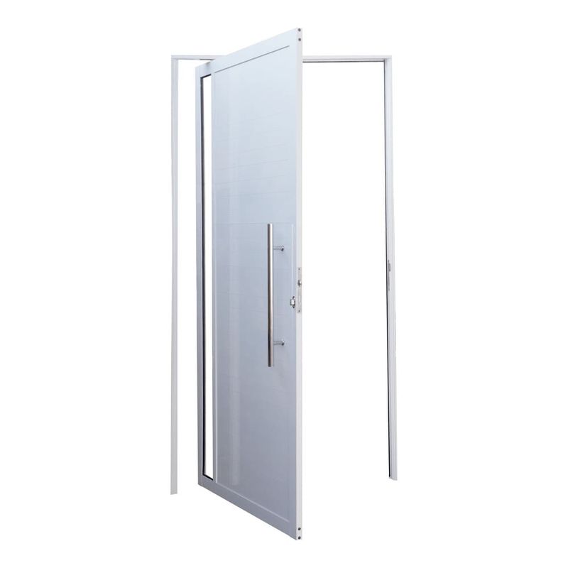 Porta-Pivotante-Lambril-Aluminio-Branco-com-Visor-Esquerdo-210x100cm