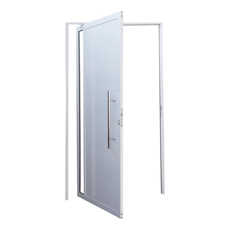 Porta-Pivotante-Lambril-Aluminio-Branco-com-Visor-Direito-210x100cm