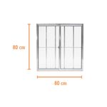 Janela-2-folhas-com-Grade-Vidro-Liso-Aluminio-Brilhante-80x80cm