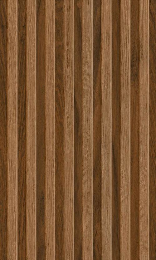 Revestimento Ripado Canela Retificado Acetinado Marrom 45x90cm 2,44m2