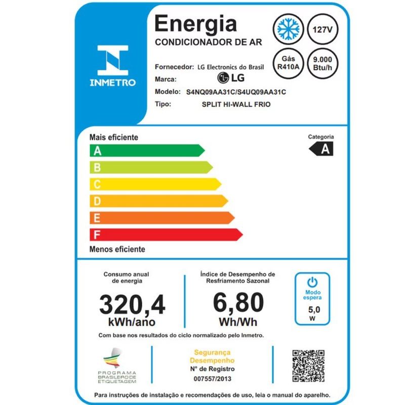 Ar-Condicionado-Inverter-LG-Dual-Voice-9000-Btus-Frio-127V