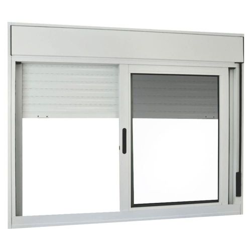 Janela Persiana 2 Folhas Alumínio Branco 120x150cm